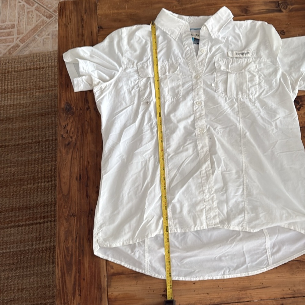 Magellan Women's Short Sleeve Shirt Collection - White, Blue, Green Size L - Picture 7 of 11